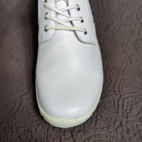 Spring Step Berman Pro Men's Leather Slip Resistant White Shoes Sz 9.5-10, EU 43 - Picture 5 of 10